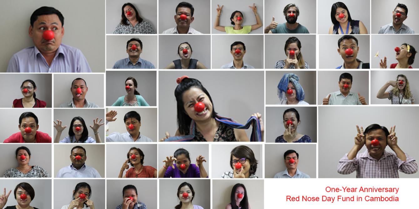 Red Nose Represent! Celebrating The 1st Anniversary Of Oxfam And RNDF Red Nose Represent! Celebrating The 1st Anniversary Of Oxfam And RNDF